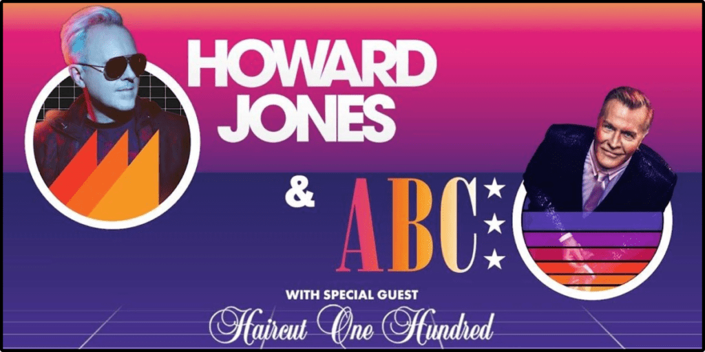 🎶 Howard Jones, ABC & Haircut 100 at YouTube Theater ✧ Los Angeles