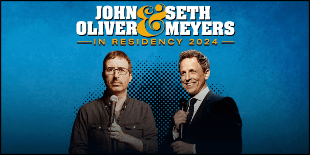 🤣 John Oliver & Seth Meyers at Beacon Theatre ✧ New York City